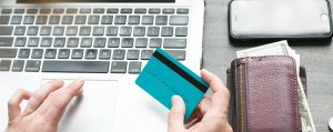 online shopping credit card